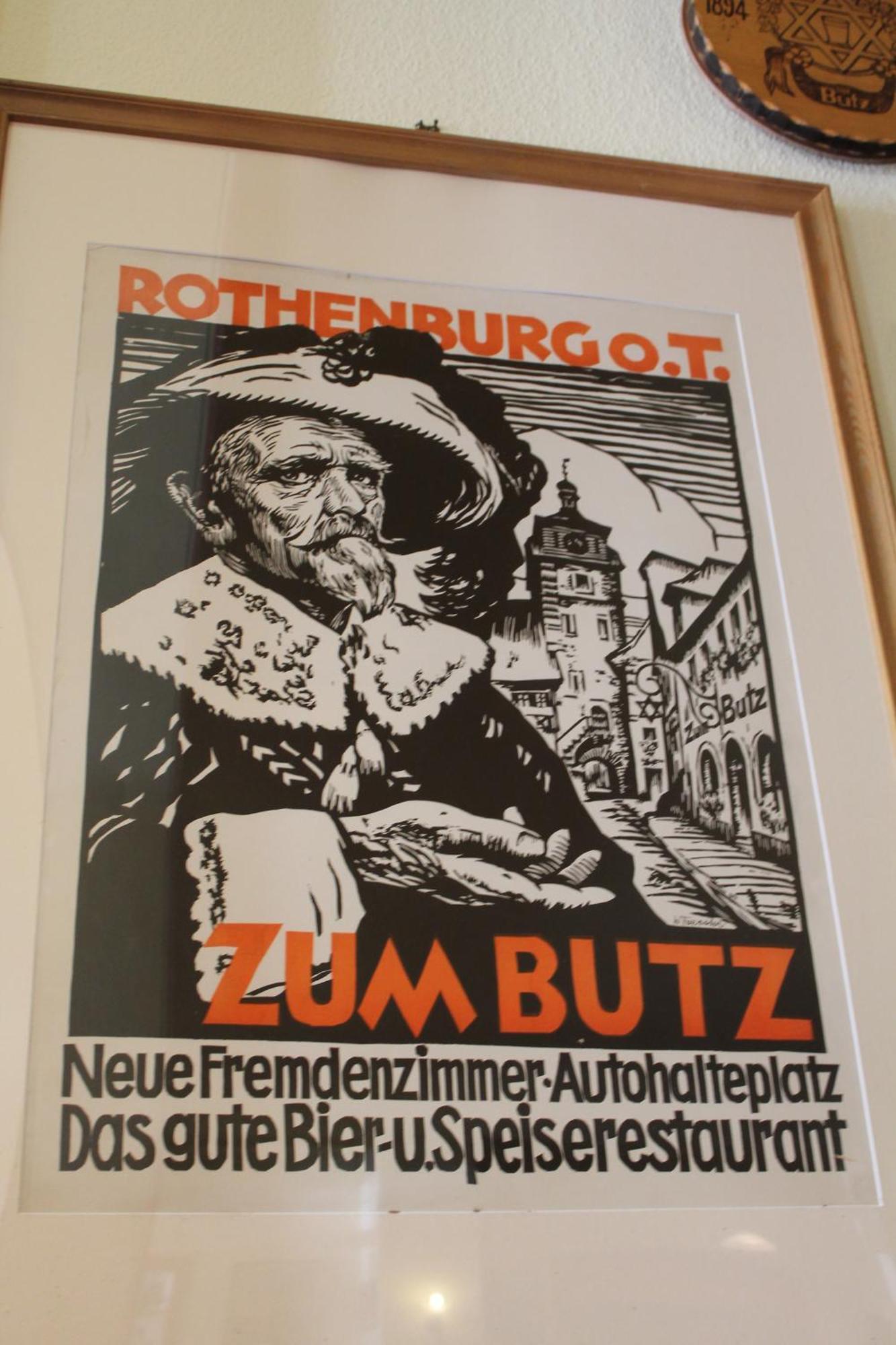 Gasthof Butz Ротенбург-на-Таубері Екстер'єр фото