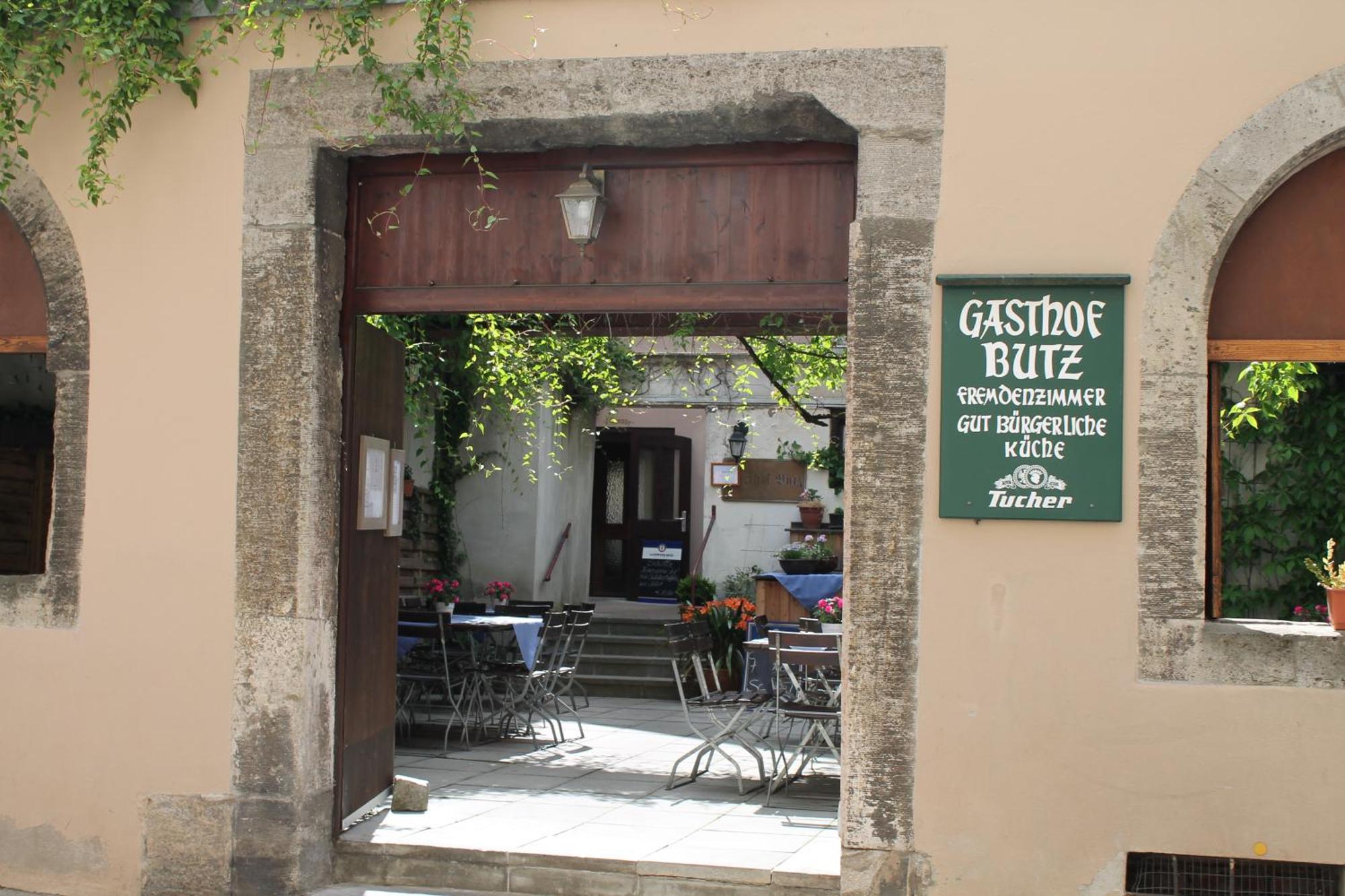 Gasthof Butz Ротенбург-на-Таубері Екстер'єр фото